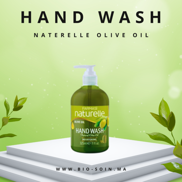 hand wash naturelle olive oil farmasi 325ml