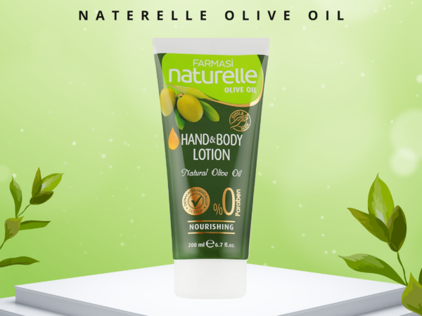 hand body lotion naturelle olive oil farmasi 200ml