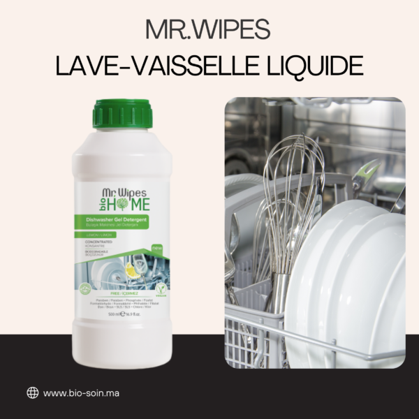 mr wipes liquide lave-vaisselle concentre farmasi 500ml