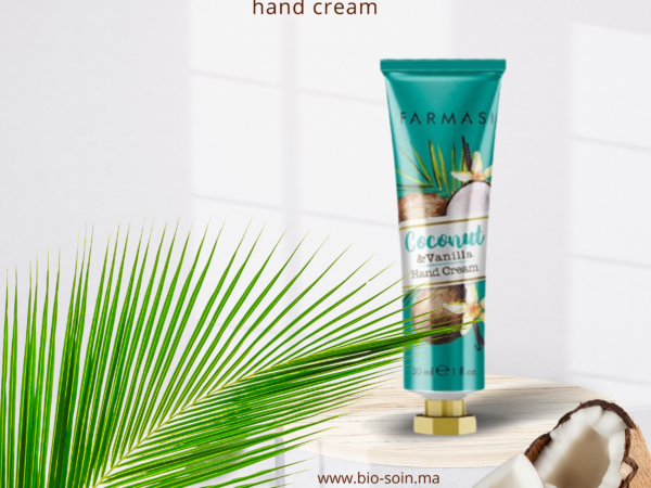 hand cream coconut et vanilla farmasi 30ml