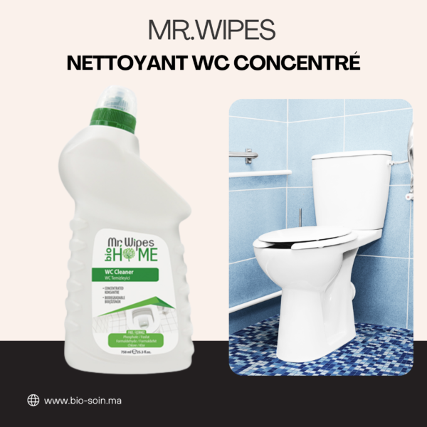 Mr Wipes Nettoyant WC concentré farmasi 750 ml