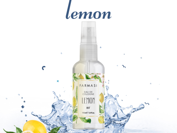 eau de cologne lemon farmasi 115ml