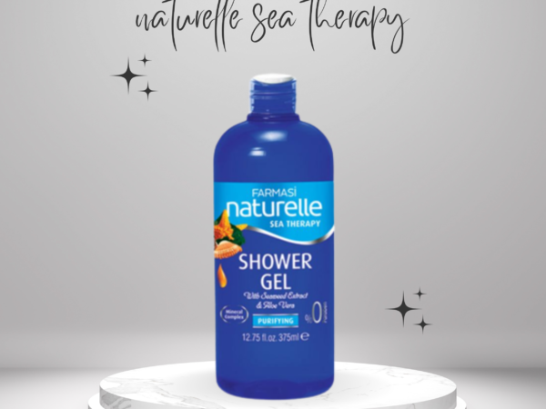 shower gel naturelle sea therapy farmasi 360ml