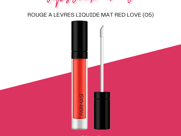 rouge a levres Liquide mat red love (05) farmasi