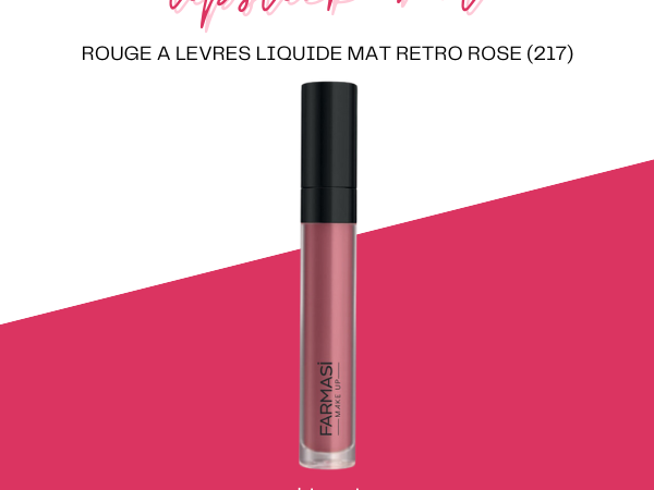 rouge a levres Liquide mat retro rose (207) farmasi