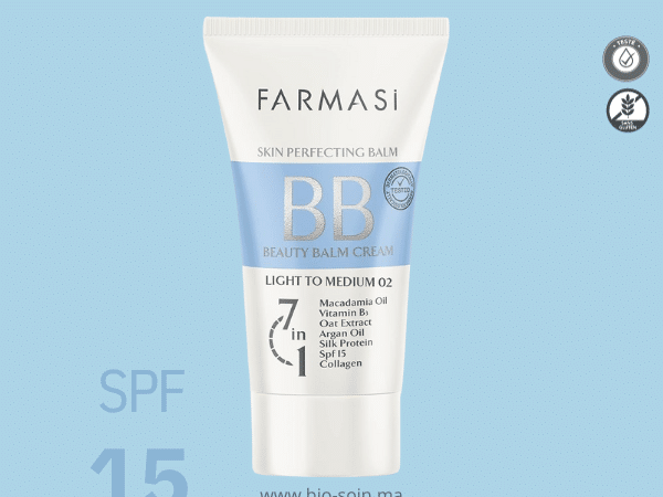 bb creme light to medium (02) farmasi