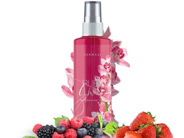 spray corps wild berries farmasi 225ml