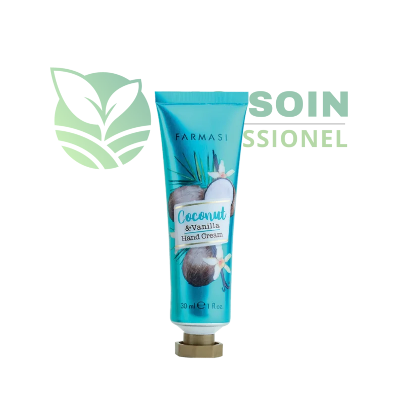 hand cremes coconut & vanilia pour les mains farmasi 30ml 1109234