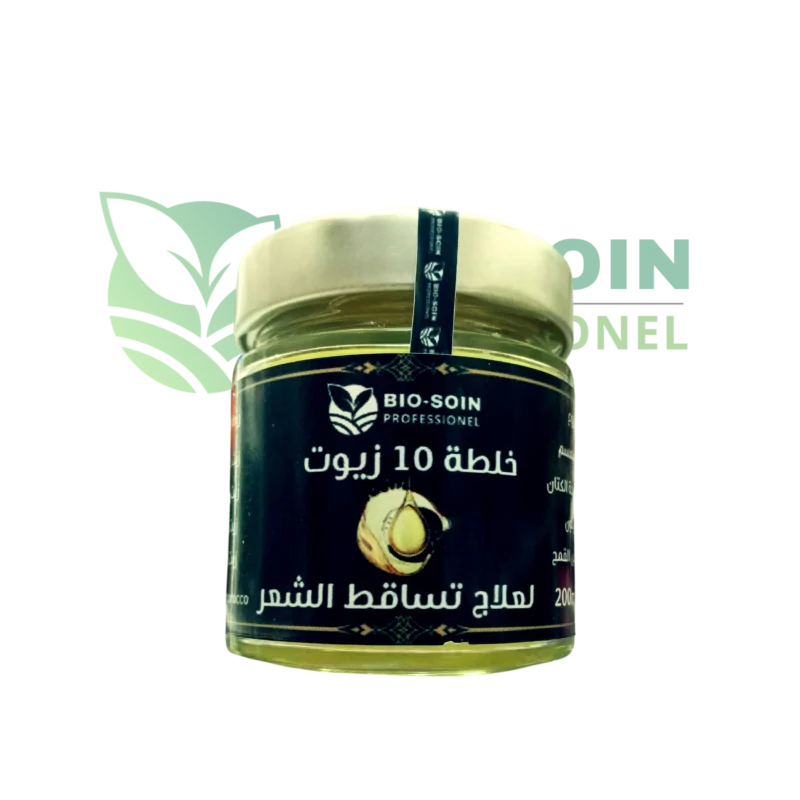 خلطة 10 زيوت لعلاج تساقط الشعر 200ml bio-soin