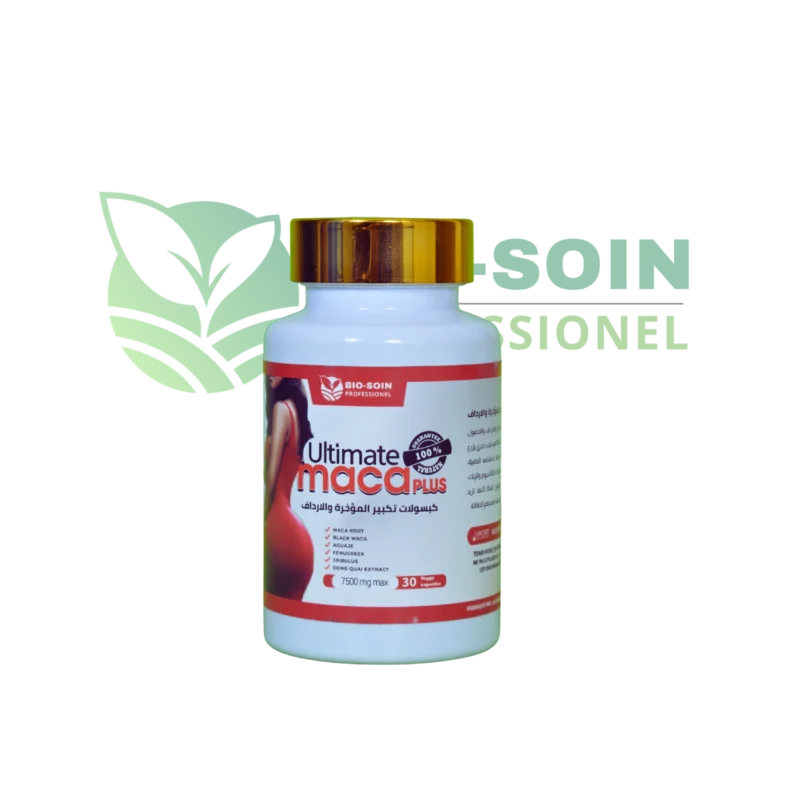 Ultimate maca plus bio-soin 7500mg max 30 veggy capsules