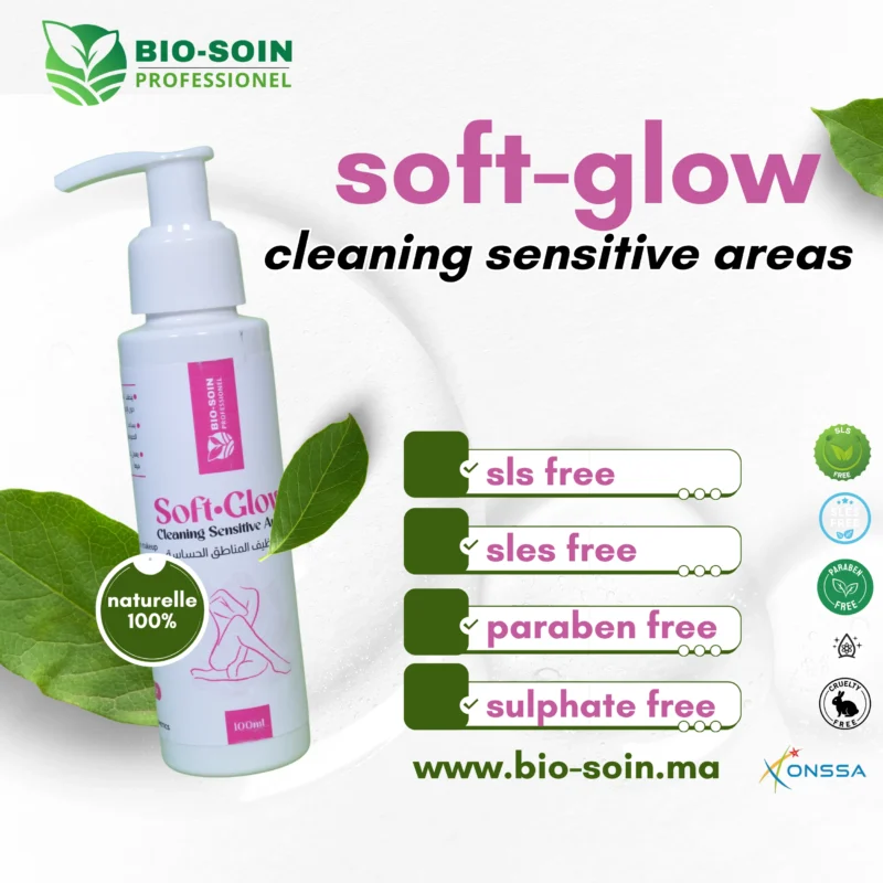 Soft-glow cleaning sensitive areas 100ml bio-soin - Image 3