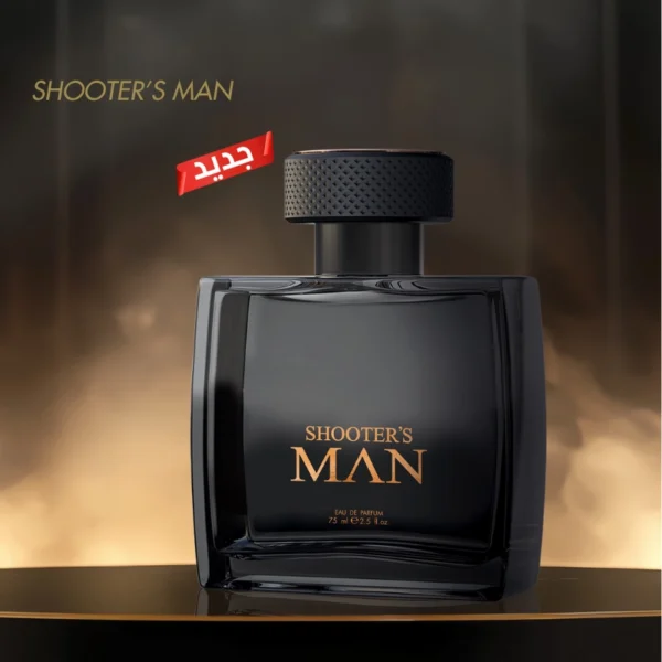 عطر رجالي فاخر Shooter's Man Eau de Parfum برائحة خشبية ذكورية تدوم طويلاً