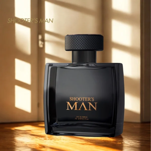 عطر رجالي فاخر Shooter's Man Eau de Parfum برائحة خشبية ذكورية تدوم طويلاً