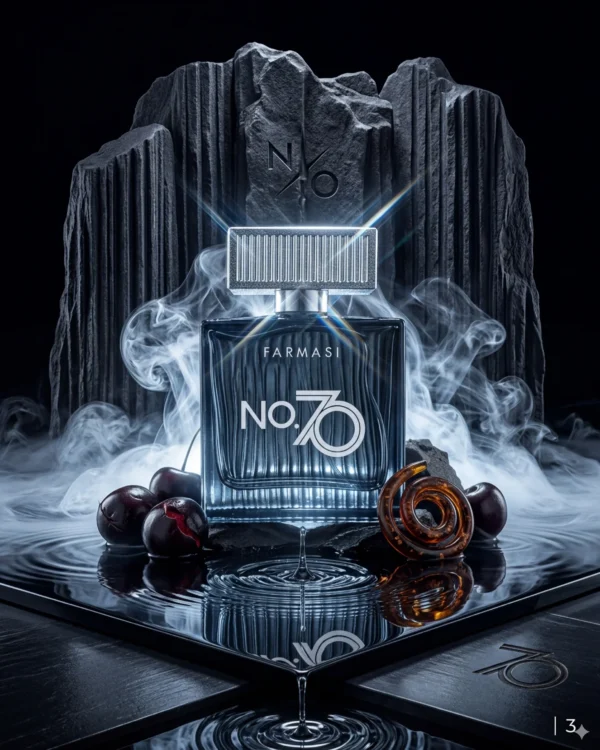 FARMASI NO. 70: اكتشف عطر القوة والشغف المطلق NO.70 Farmasi Eau De Parfum 80ml