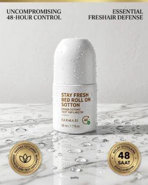STAY FRESH BED ROLL ON COTTON FARMASI 48H 50ML