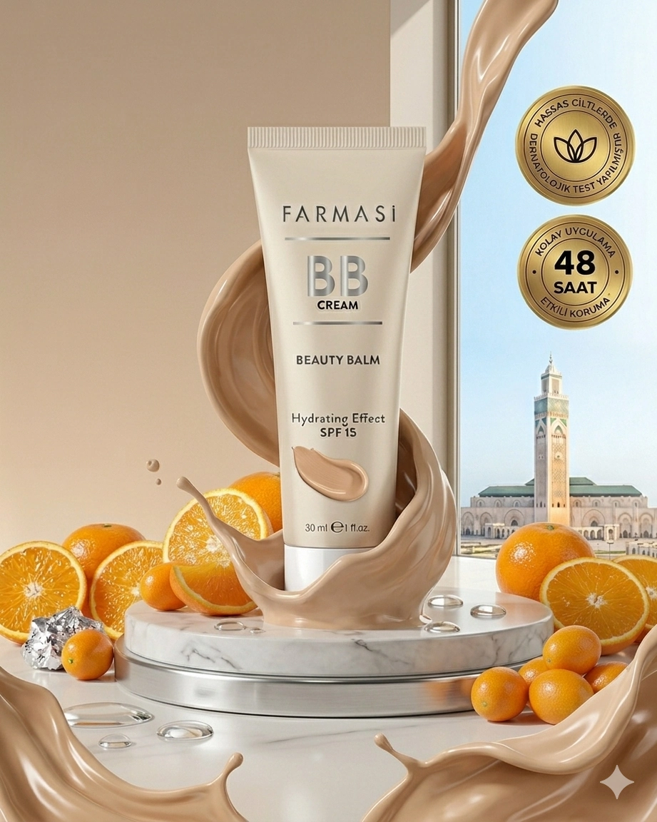 BB Cream Hydrating Effect Light To Medium Farmasi 30ml