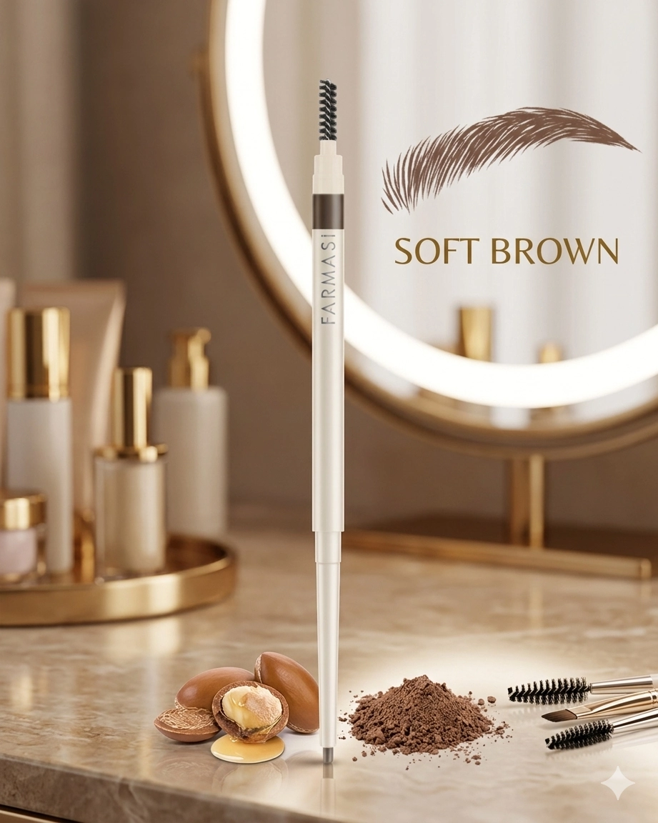 Farmasi Stylo À Sourcils De Précision 01 Soft Brown (0.8g) 1001006