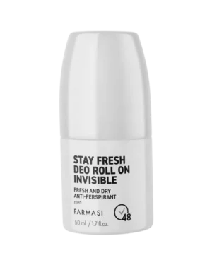 Stay Fresh Deo Roll On Invisible Farmasi 48H 50ml
